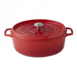 Cocotte ovale Ø31cm Rubis - Invicta