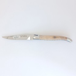 Couteau de poche Laguiole 12cm ivoire de mammouth - Laguiole en Aubrac