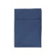 Nappe coton pearl night blue rectangulaire 140x260cm - Organic home