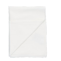 Nappe coton pearl white rectangulaire 140x260cm - Organic home