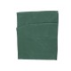 Nappe coton pearl pine green ronde 160cm - Organic home