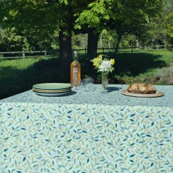 Nappe enduite 160x240 Tilleur vert - Fleur de Soleil