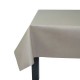Nappe enduite 160x300 Uni Taupe - Fleur de Soleil