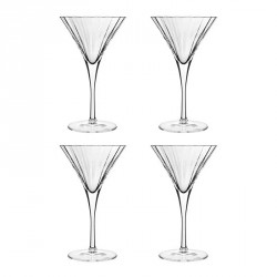 Set de 6 verres à Martini Bach 26cl - Luigi Bormioli