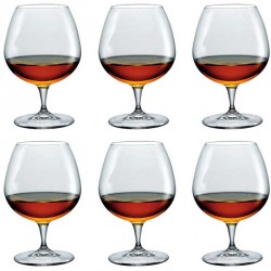 Set 6 verres à cognac 64cl - Luigi Bormioli