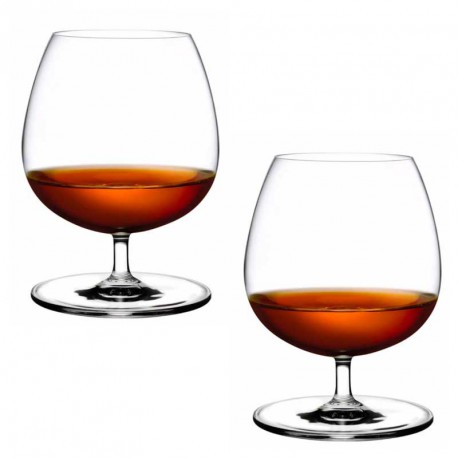 Set de 2 verres à cognac Vintage - Nude