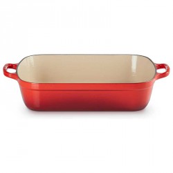 Plat rectangulaire volcanique en fonte émaillée - Le Creuset