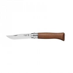 Opinel n°8 classique inox noyer